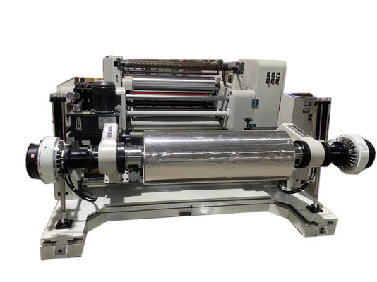 فرکانس کنورتر ماشین برش با سرعت بالا مرکز سطح Slitter Rewinder برای کاغذ پوشش داده شده