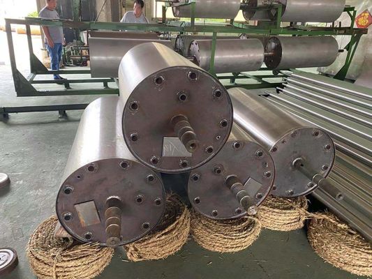 1300 نوع رولر گرمایشی الکتریکی پوشش سطح رولر فولادی ترکیبی با درمان سطح آینه