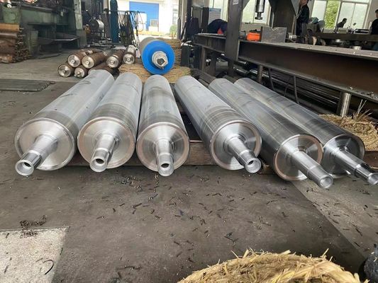 قطعات دستگاه بسته بندی نصب آسان رول های فولادی قدرتمند و رول های کششی