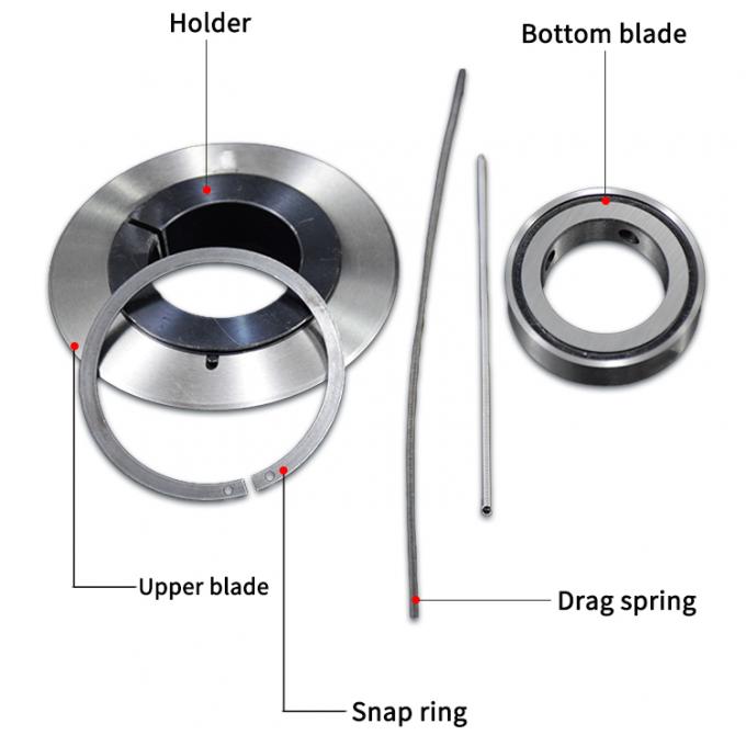 تیکه برش چرخدار دقیق بالا تیکه برش Pvc لبه برش چرخدار تیکه برش ماشین لبه برش ماشین لبه کاغذ لوله چسب چسب 16